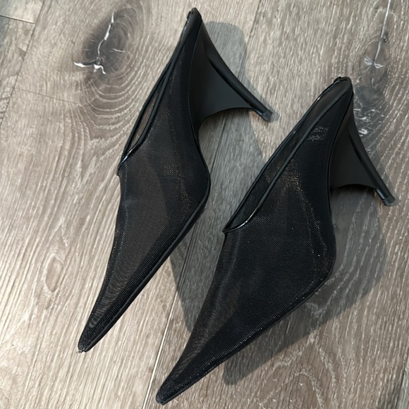 Jeffrey Campbell Vader Pointed Toe Mesh - Picture 3 of 5